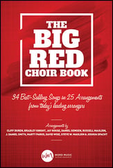 The Big Red Choir Book SATB Choral Score cover